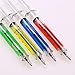 BinaryABC Lot Of 8 Assorted Color Syringe Shot Design Pens
