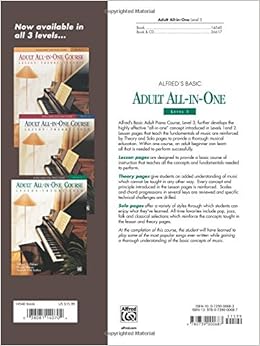 Adult AllinOne Course lesson theory solo Level 3 Alfreds Basic Adult
Piano Course Epub-Ebook