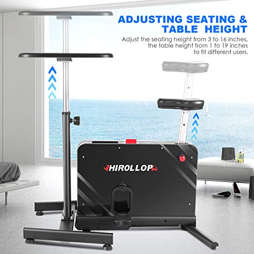 desk attachment for stationary bike