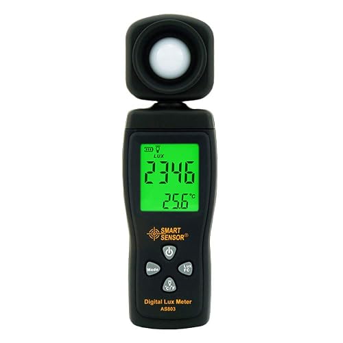 Lux Light Meter for Photography Grow Plants Led Photometer Lighting ...
