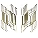 Xinlinke Lot10 Small Size Invisible Wall Plate Hanger Decorative Dish Display Holder 6 Inches