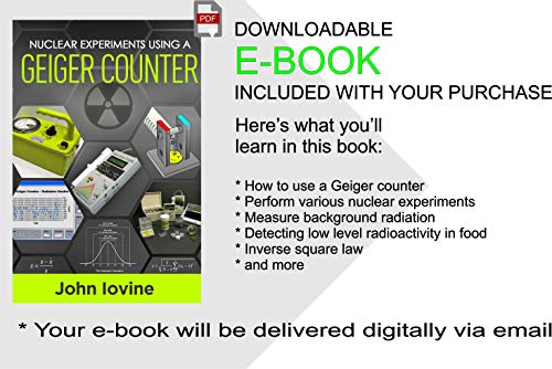 GCA-03W Geiger Counter Nuclear Radiation Detection Monitor with Digital Meter and External Wand Probe - NRC Certification Ready- 0.001 mR/hr Resolution - 350 mR/hr Range - Thumbnail 3