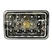 UNI 4X6 45W Sealed Beam Rectangular LED Headlights H4 Plug for H4651 H4652 H4656 H4666 H4668 H6545 Kenworth T800 T400 T600 Peterbilt 357 378 379 FREIGHTLINER 112 120 Western Star 4900