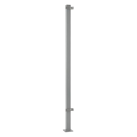 Blumfeldt Torre di Bari • Standpfosten • Zubehörteil für Bari Seitenmarkisen • 1,5 m hoch • Aluminium • pulverbeschichtet • w