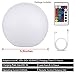LED Ball Light IP68 Waterproof LED Pool Lights 16 RGB Colors LED Floating Light Rechargeable Remote Control LED Lights Outdoor 5.9-Inch Patio Lawn Decoration LED Ball Lights ¡­