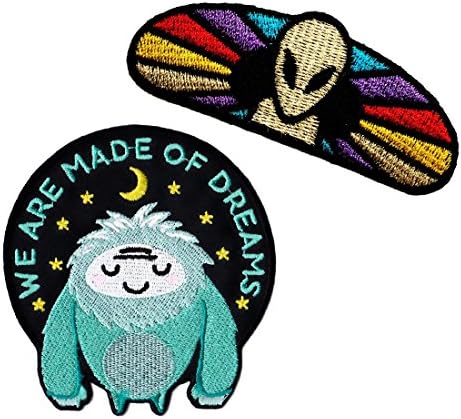Bigfoot Patch Alien Patches And Pins Cool Patches Cool Patches For Clothes