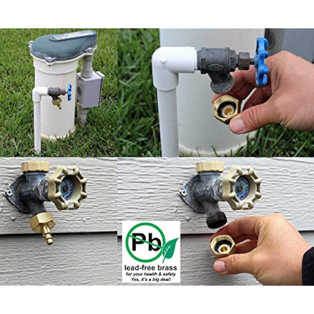 Winterize Sprinkler Systems And Outdoor Faucets Air Compressor QuickConnect To eBay