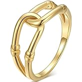Jude Jewelers Stainless Steel Wave Knotted Chain Infinity Classic Plain Promise Statement Anniversary Ring