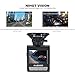 AUSDOM Dashboard Camera Recorder - Dash Cam Car DVR with 180 Degree Wide Angle Lens, Super Night Vision, G-Sensor, and Parking Monitor
