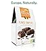 Belvas Belgian Flaked Truffles - Organic Dark Chocolate with Hazelnuts - 72% Cocoa Sweetened with Cane Sugar - Vegan, Gluten Free, Fairtrade - 3.5 oz Candy (1 Box)