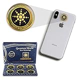 My-JAXO Premium - 6 Pack Anti Radiation Stickers for Phone - Emf Protection Cell Phone - Radiation Protection for Cell Phone - Emf Blocker - Absorbs EMF Radiation - Remove EMF Waves - EMF Shield