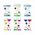 Mememall Fashion Dual Racing Liquid Spinning Timmer Heart Happy Face Sports Multi-Color Lot Gift