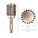 VASLON Professional Nano Thermic Ceramic & Ionic Round Barrel Hair Brush with Boar-Bristle For Blow Drying, Curling & Straightening