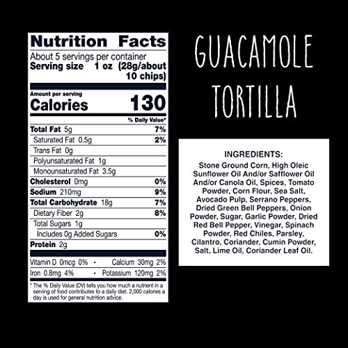 Food Should Taste Good, Tortilla Chips, Guacamole, Gluten Free Chips, 5.5 oz