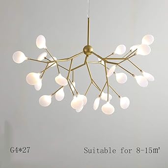 Branches Moderne Lustre Deco Romantique Lustre Suspension Elegante Lustre Eclairage Luminaire Plafonnier Pour Chambre A Coucher Couloir Bar A 27 Tetes Amazon Fr Luminaires Et Eclairage