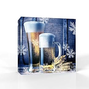 Beer Pictures Home Wall for Bedroom Living Room Paintings Framed