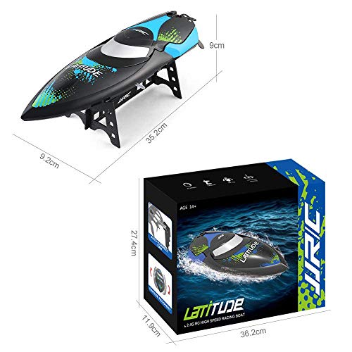 Wapipey S3 Remote Control Boat 25km/H High Speed Speedboat Model Submarine Double Waterproof 2.4G Large Yacht Ship Children's Toys Thanksgiving Boy Gift