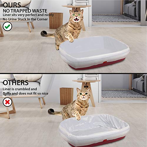 corner litter box liners