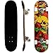 Rimable Complete Maple Skateboard 31 Inch (Love Skull)