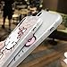 iPhone X Soft Case,LuoMing 3D EmbossCute Cartoon Pattern Slim fit Shock-Absorbing Soft Rubber Clear TPU Skin Cover Case for iPhone X 5.8inch(2017) (Hello Kitty02)