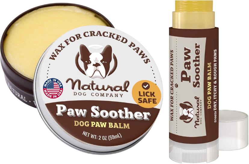 Natural Dog Company Paw Soother Balm Bundle, (1) 2