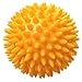 Pack of 4 Spiky Massage Balls, 2 of 7.5cm & 2 of 9cm, Stress Reflexology, Muscle Therapy, Porcupine Sensory Ball Set