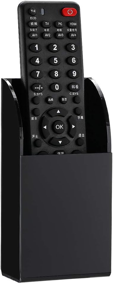 Best Remote Control Holder Wall Mount Media Organizer Storage Box