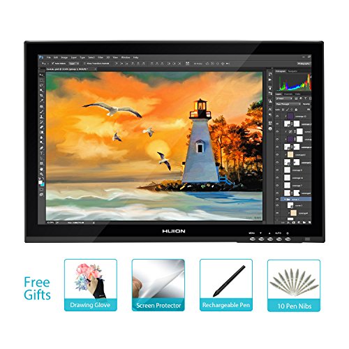 Huion gt-190 19 inches grpahics drawing monitor digital…
