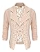 HyBrid & Company Women's Casual Work Lace Blazer Jacket Made In USA
