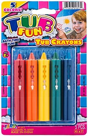 Tub Crayons by 2GoodShop | Bath Toys Crayons Makes Bath Time Way More Enjoyable Pack of 1 | Item #1817