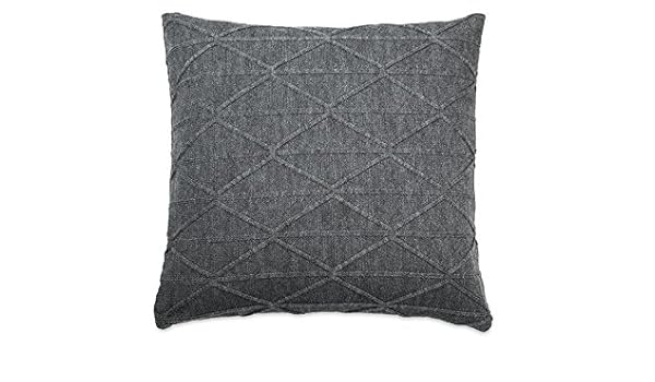 Amazon Com Dkny City Pleat Diamond Knit Decorative Pillow Home