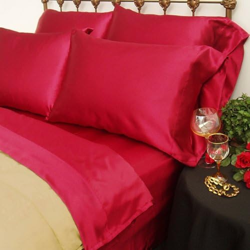 Waterbed Satin QUEEN SHEET SET Kitchen & Dining