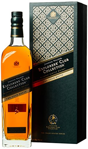 Johnnie Walker Explorer's Club Collection The Gold Route mit Geschenkverpackung Whisky (1 x 1 l)