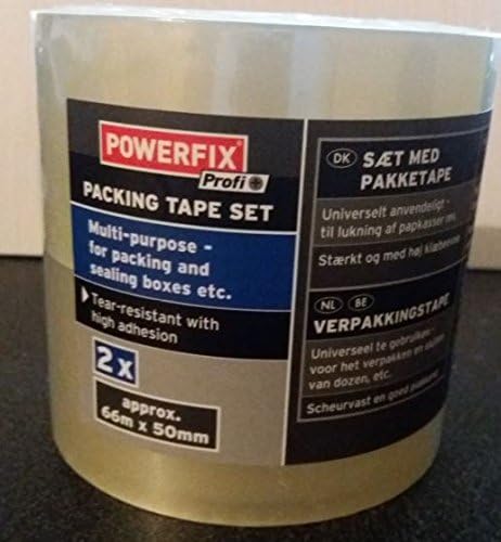 Powerfix Profi Lot De 2 Adhesiff De Emballage De 3 Unidades De 66m X 55mm Amazon Fr Bricolage