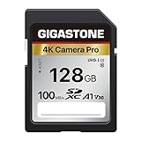 [5-Yrs Free Data Recovery] GIGASTONE 128GB SD