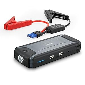Anker コンパクトジャンプスターター モバイルバッテリー搭載 最大400A 保護機能搭載の安心設計