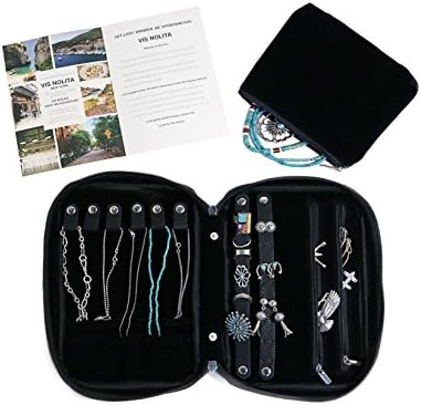 Jewelry Organizer Travel Bag Carry-On Case, Easy Jewelry Storage by Vis Nolita