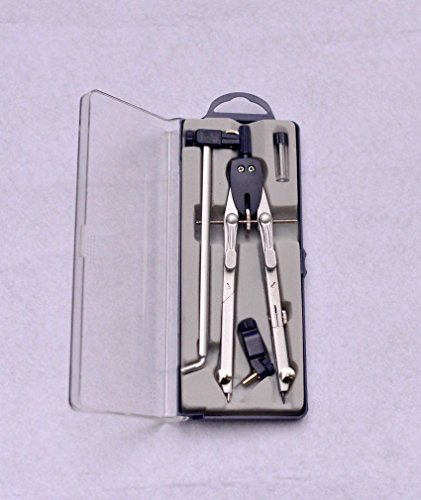 [Waller PAA] Technical Precision School Compasses Professional Drawing Drafting Compass Set - Thumbnail 2