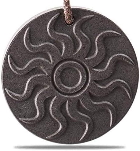 EMF Radiation Protection Shield Keeping Sports Scalar Energy Pendant Necklace Lava Energy Pendant for Electronics Negative Ions + Anti EMF Technology Black Tourmaline Pendant