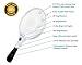OpticSharp 5.5 Inch Extra Large Ultra Bright LED Lighted Magnifying Glass - 2X, 4X and 10X Handheld Magnifier with Light for Reading, Inspection, Exploring, Hobbies and More (5.5