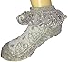 QandSweet Baby Girls' Eyelet Flower Socks Ankle Sock for Newborn Infant Toddlers Kids