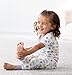 Gerber Baby Girls' 4 Piece Cotton Pajama Set