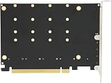 Annadue PH44 4 Port M.2 NVMe to PCIe X16 Adapter Card for RAID Split view 6