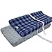 BlueSnail Plush Super Soft and Comfy Changing Pad Cover Change Table Cradle Bassinet Sheets for Baby 2-Pack (Navy Buffalo Plaid)