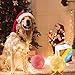 ANTOOR Moon Lamp 3D Printing 16 Colors LED with Stand & Touch Control & Remote Control and USB Rechangerable for Kids Gifts(Diameter 5.9 inch)