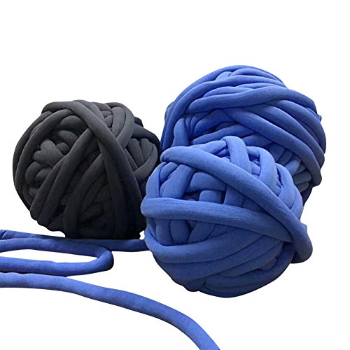 Super Chunky Vegan Yarn, Acrylic Bulky Thick Roving Washable Softee