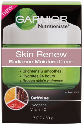 Garnier Nutritioniste Skin Renew Daily Radiance Moisture Cream, 1.7-Ounce Jar (Pack of 3)