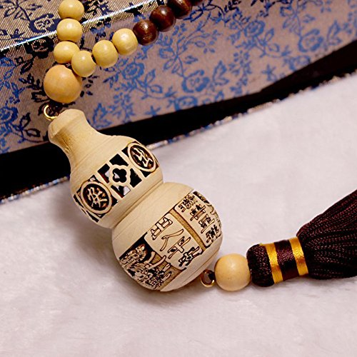 COGEEK Car Ornament Gourd Air Freshener For Essential Oils Car Perfume Bottle - Thumbnail 2