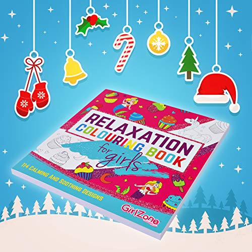 GirlZone: Arts and Crafts Unicorn Coloring Books for Girls of Ages 4 to 10 Years - //coolthings.us