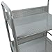 dar Living 3-Tier Cart, Moon Mist